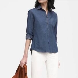 Banana Republic Blue Denim Shirt